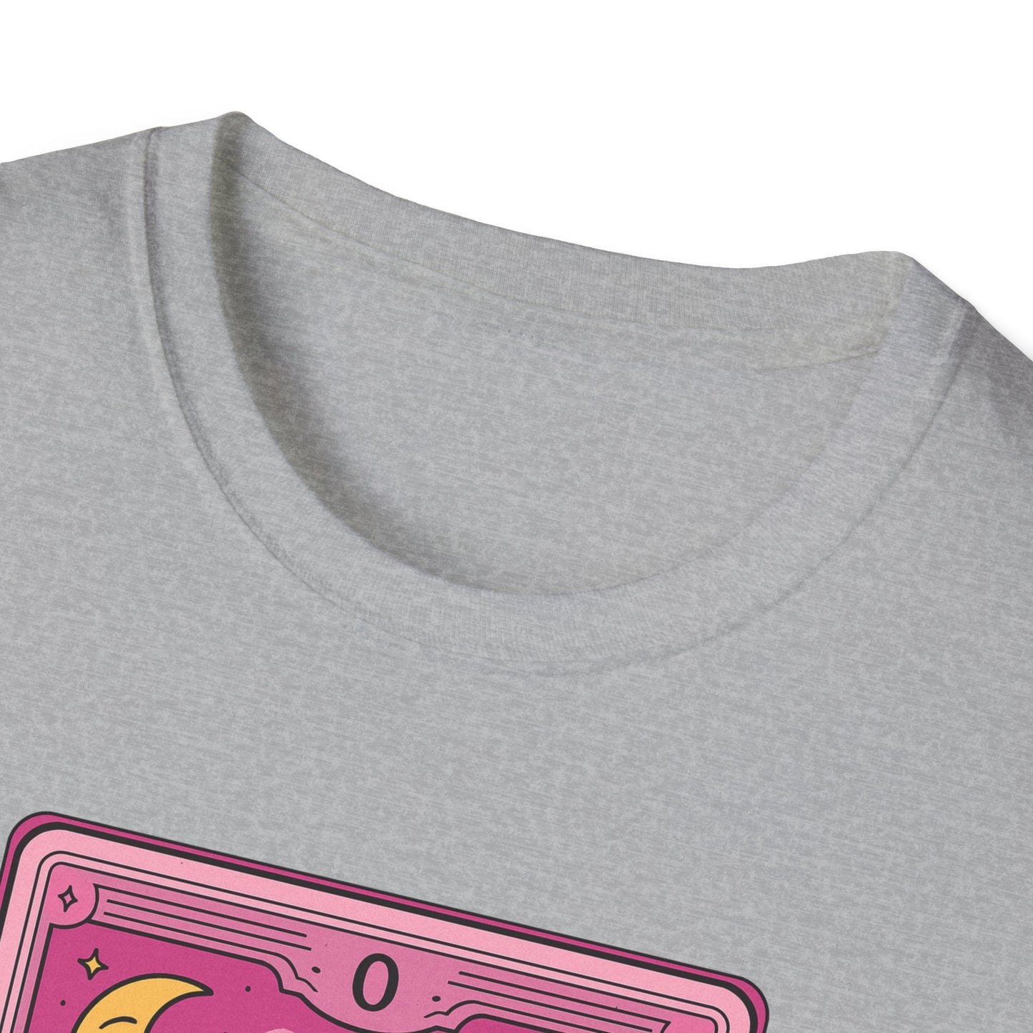 "The Zero of Fucks" Cartoon Tarot Card T-Shirt