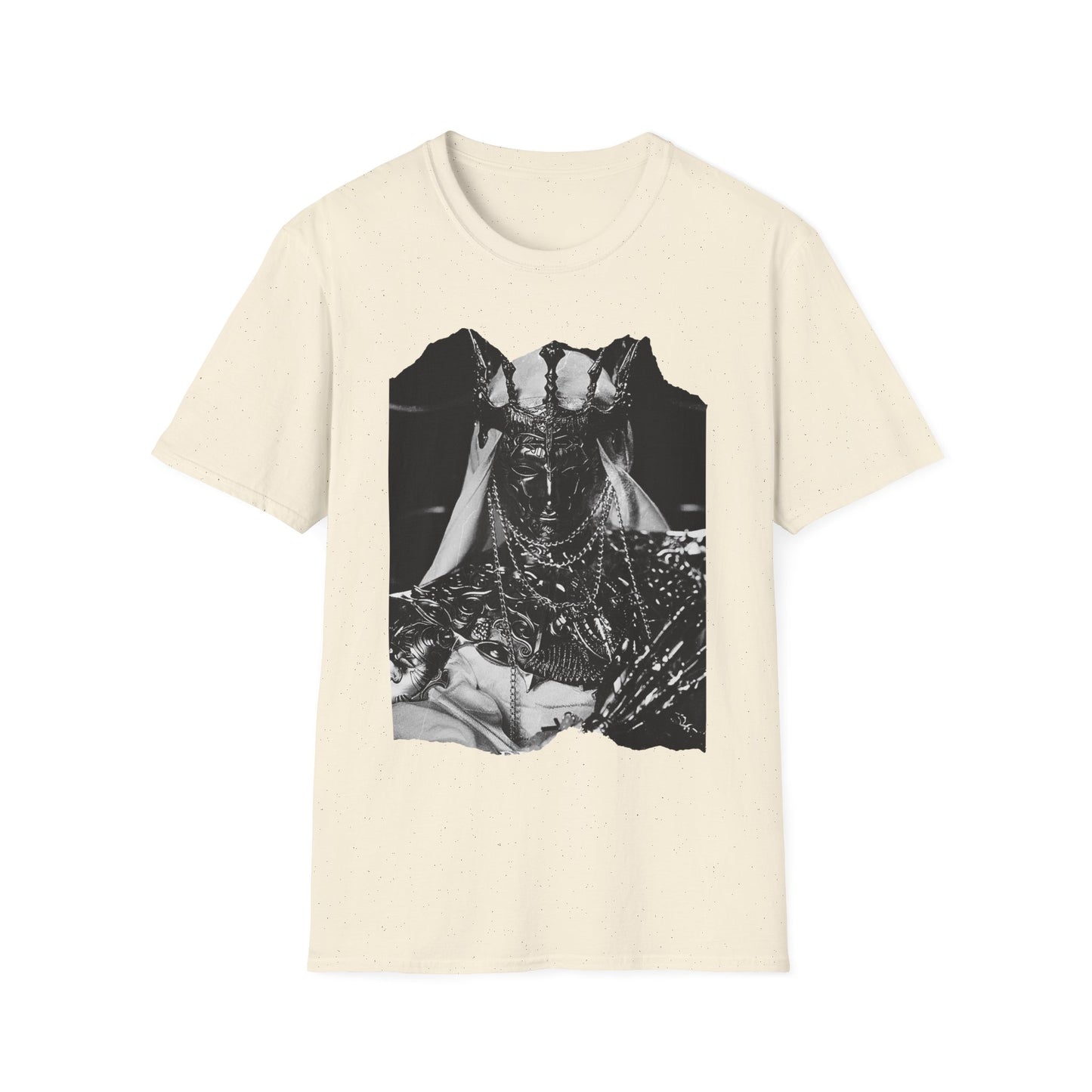 Horned Demon Illustration T-Shirt