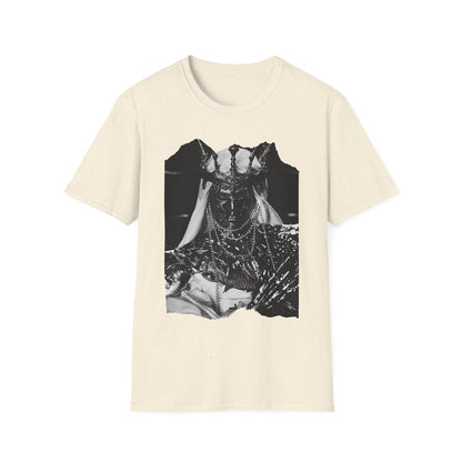 Horned Demon Illustration T-Shirt