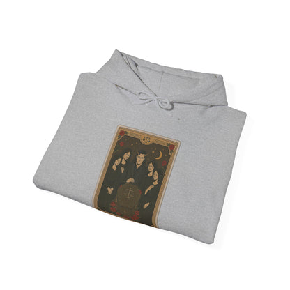 Mock Tarot Card "Justice" Hoodie