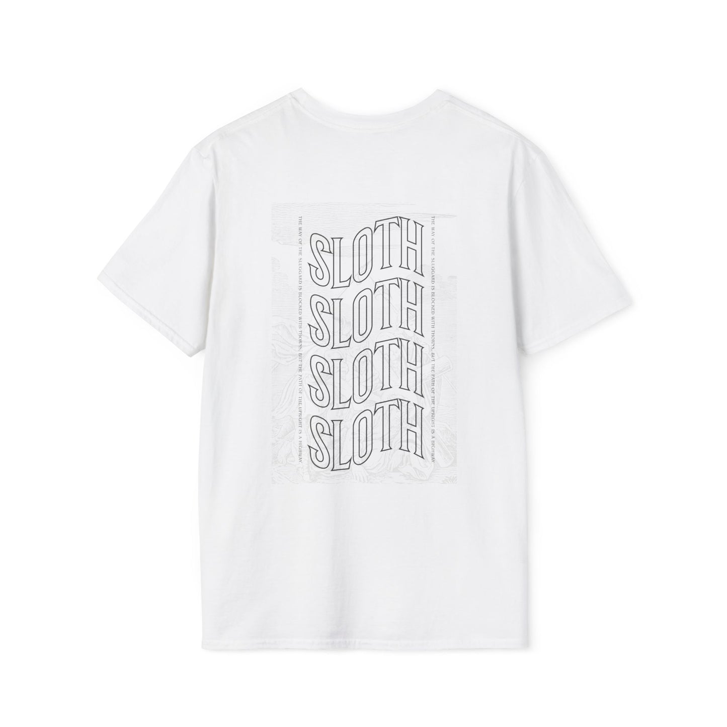 7 Todsünden Faultier T-Shirt