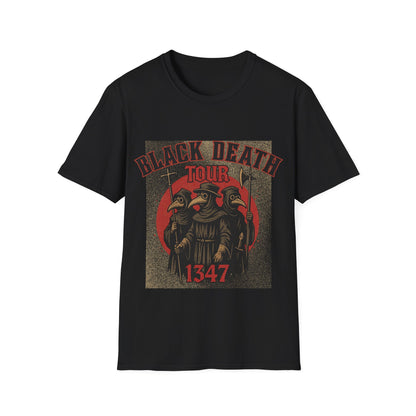 Black Death Tour Medieval Parody T-Shirt