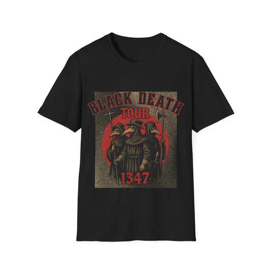 Black Death Tour Medieval Parody T-Shirt