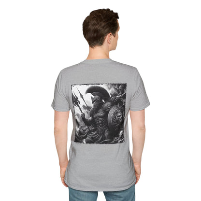 Greek Aries Warrior Graphic T-Shirt