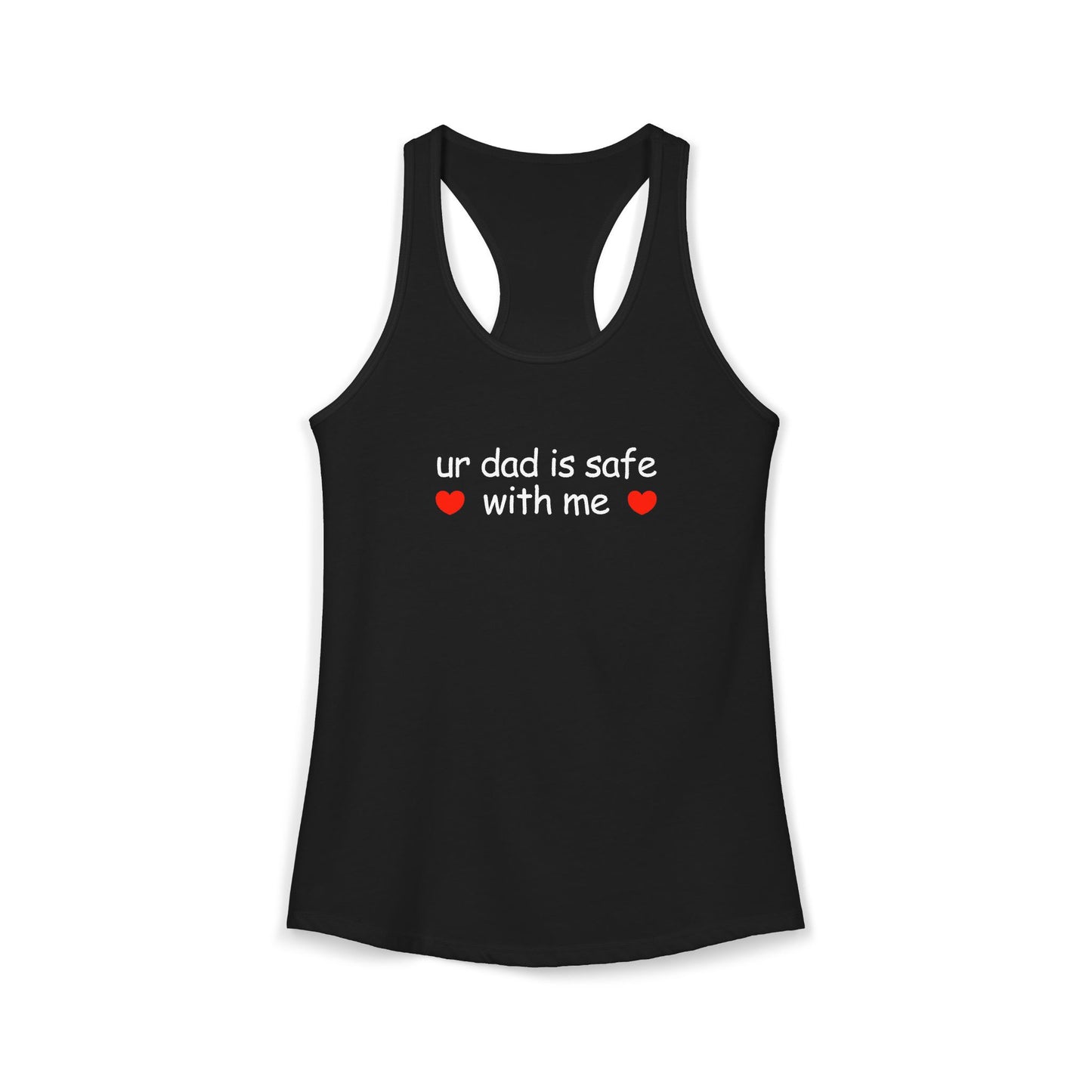 ur dad is safe with me Y2K Tank Top