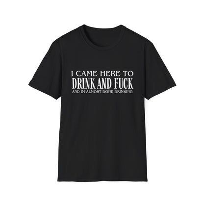 I Came Here to Drink and Fuck T-Shirt