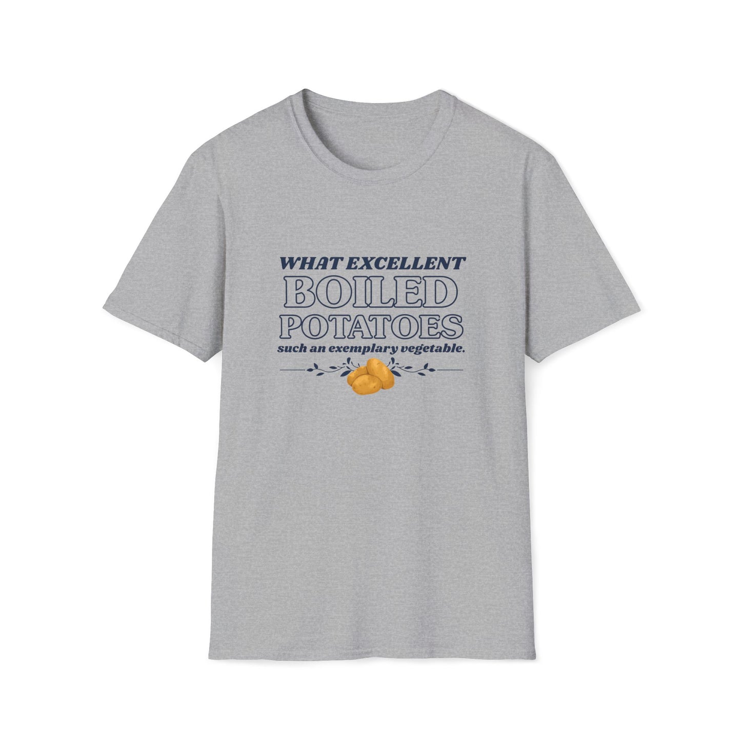 Pride and Prejudice "What Excellent Boiled Potatoes" T-Shirt