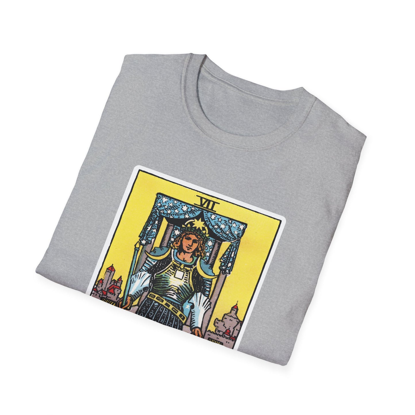 Camiseta de la Carta del Tarot El Carro