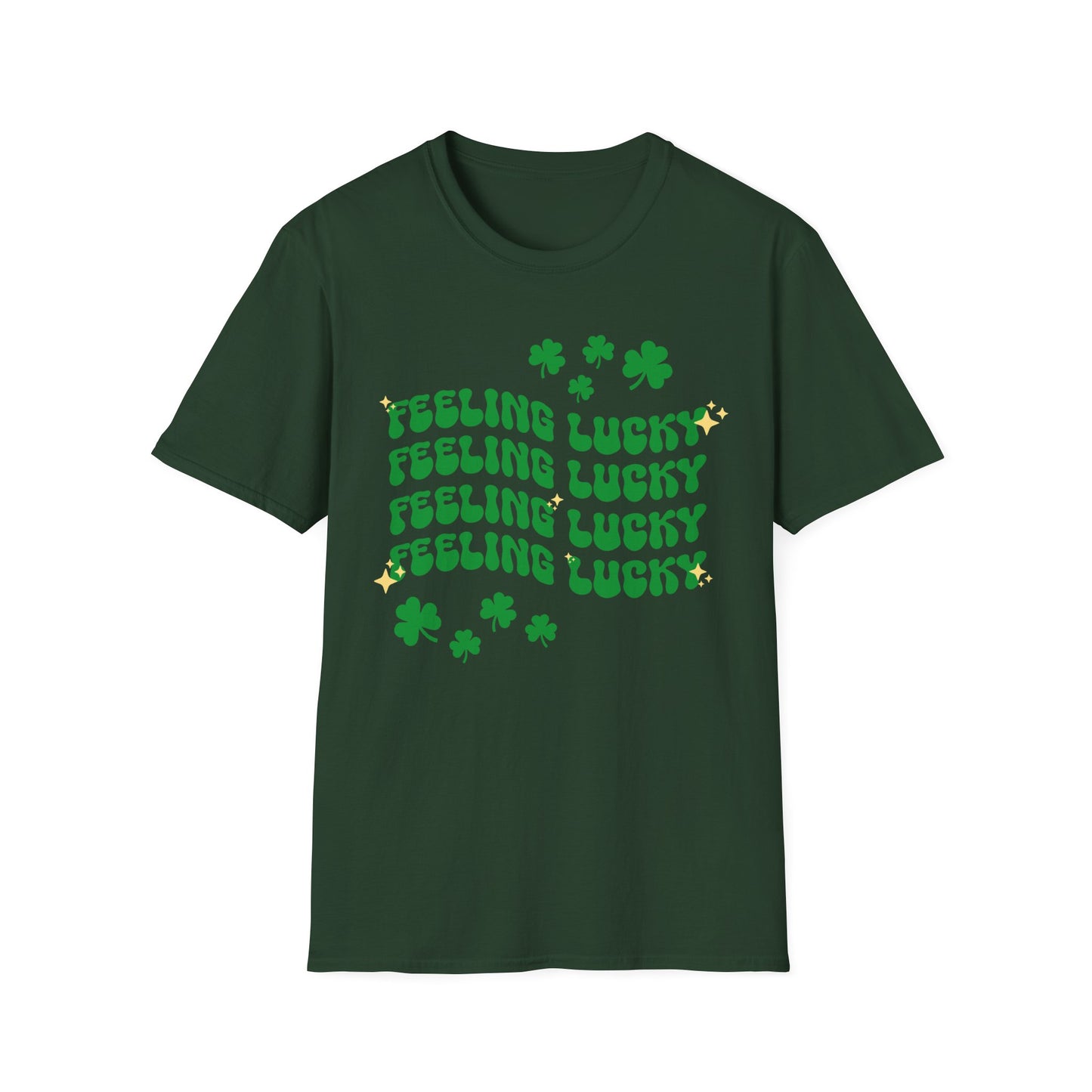Feeling Lucky Kleeblätter T-Shirt