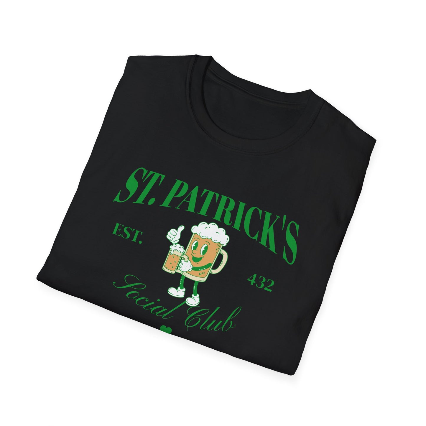 Camiseta gráfica de jarra de cerveza de San Patricio