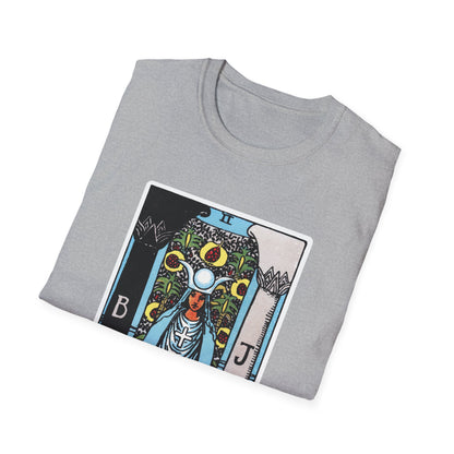 Camiseta de la Carta del Tarot La Suma Sacerdotisa