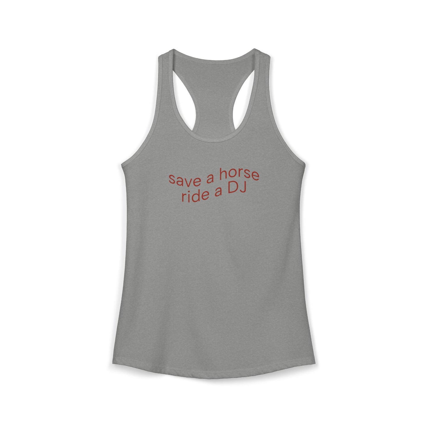 Save a Horse Ride a DJ Y2K Tank