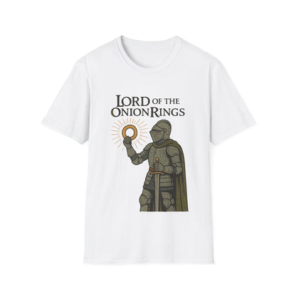 Lord of the Onion Rings Medieval Parody T-Shirt