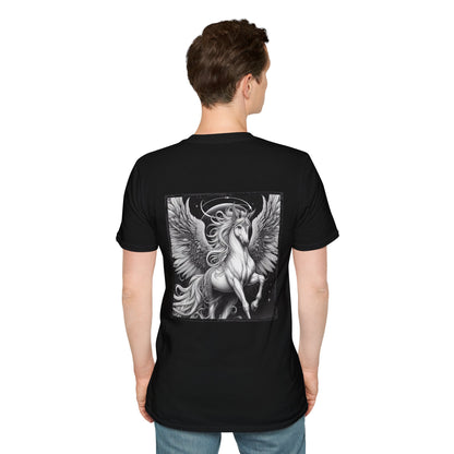Greek Pegasus Graphic T-Shirt