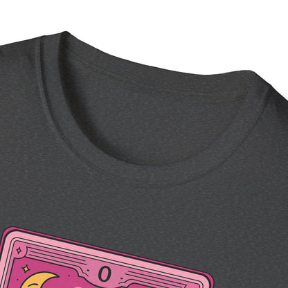 "The Zero of Fucks" Cartoon Tarot Card T-Shirt