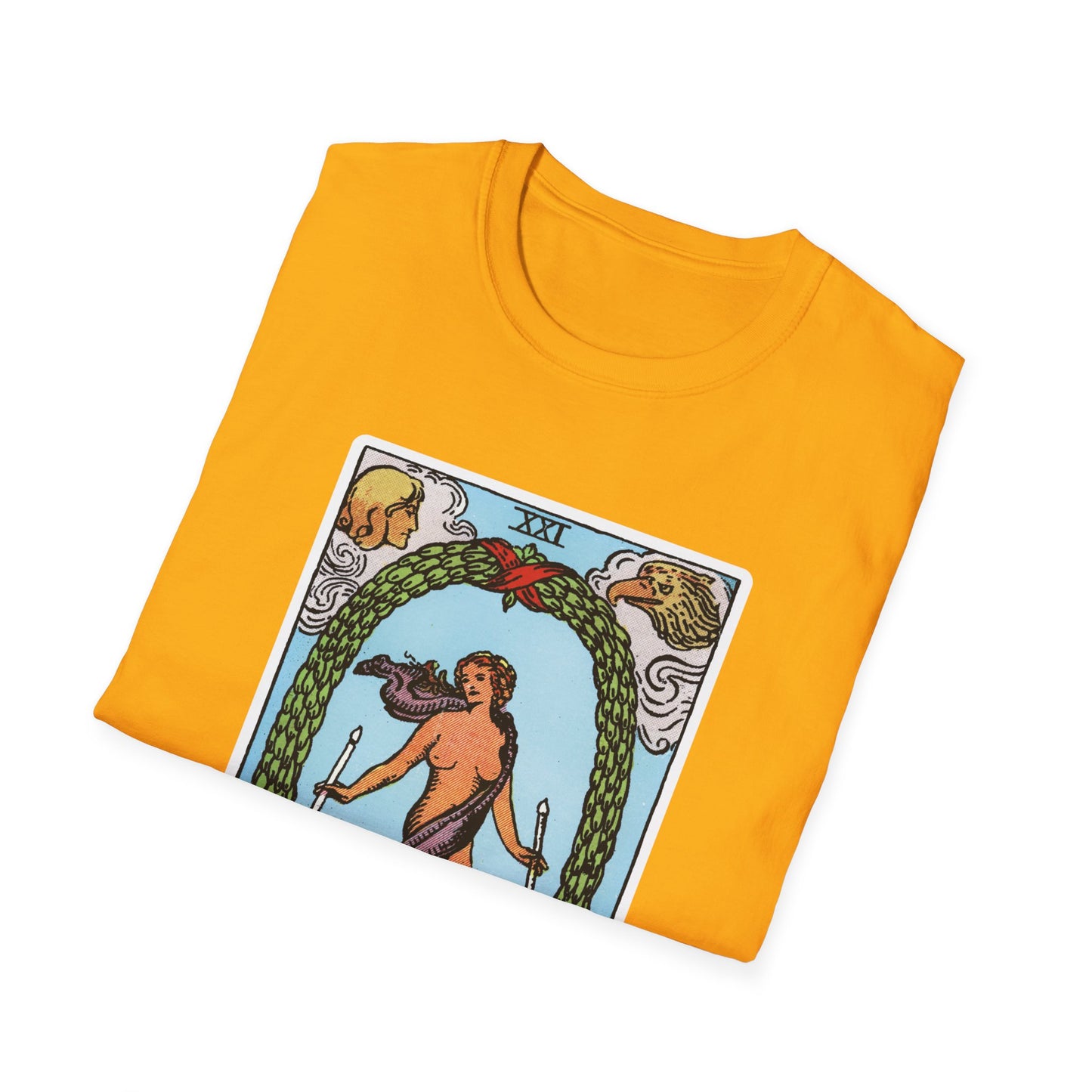 Das Welt Tarotkarten T-Shirt
