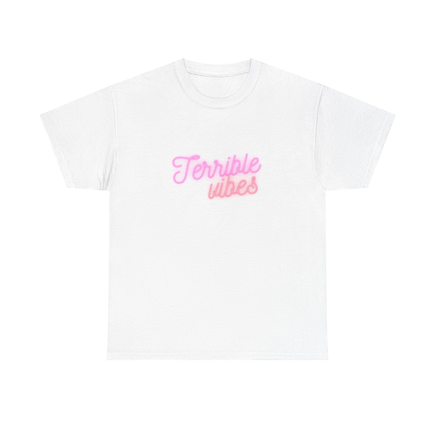 Neon Terrible Vibes Unisex T-Shirt