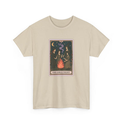 Mock Tarot Card "The Girls Night" Witch T-Shirt