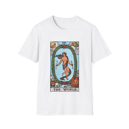 Das Welt Tarotkarten T-Shirt
