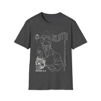 7 Todsünden Faultier T-Shirt