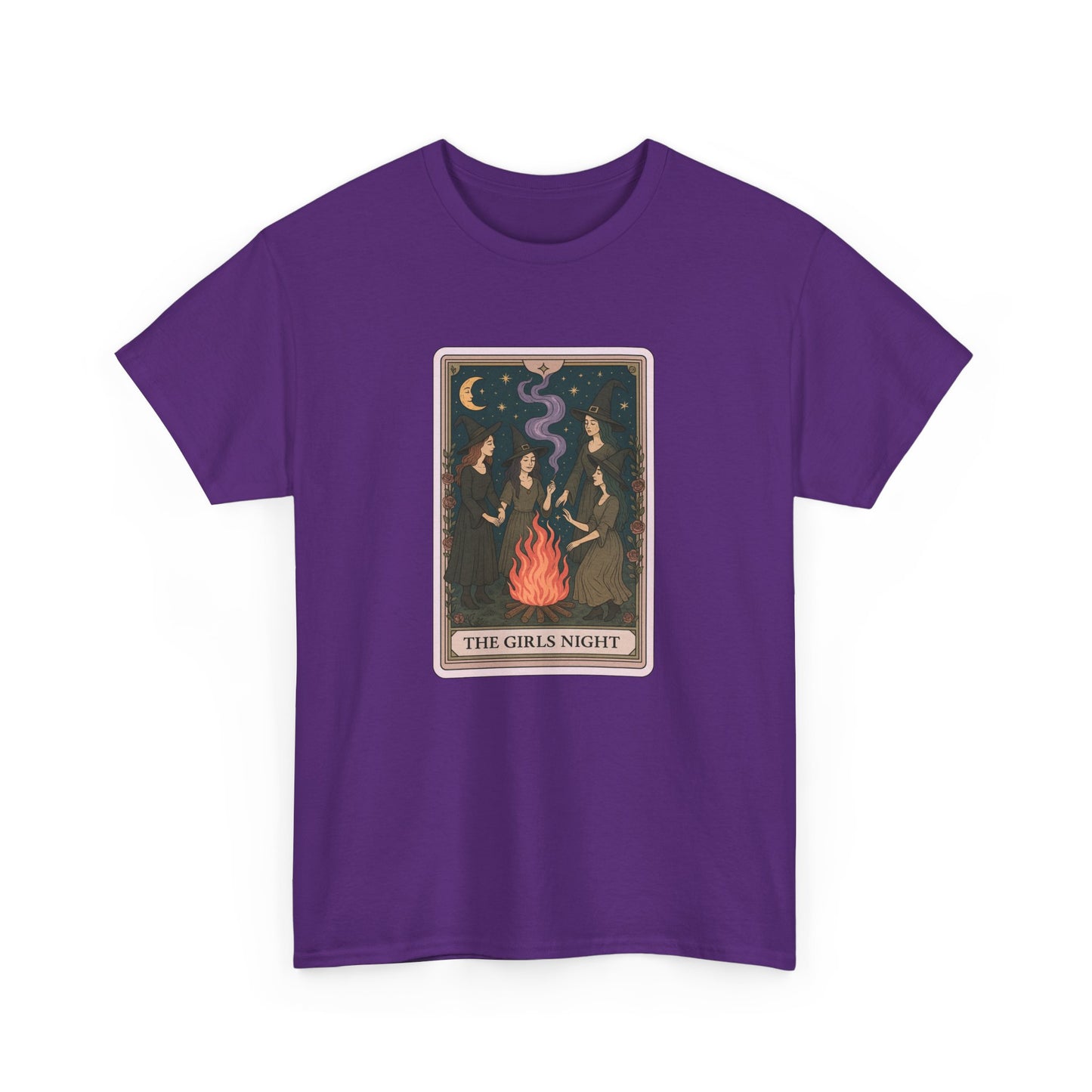 Mock Tarot Card "The Girls Night" Witch T-Shirt