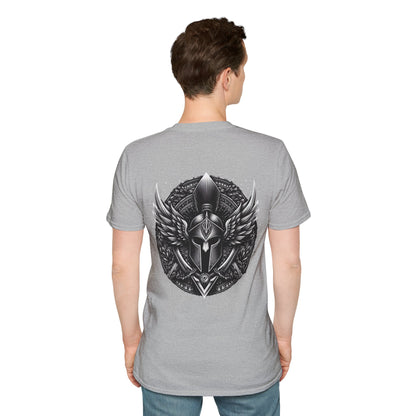 Greek Spartan Symbol Graphic T-Shirt