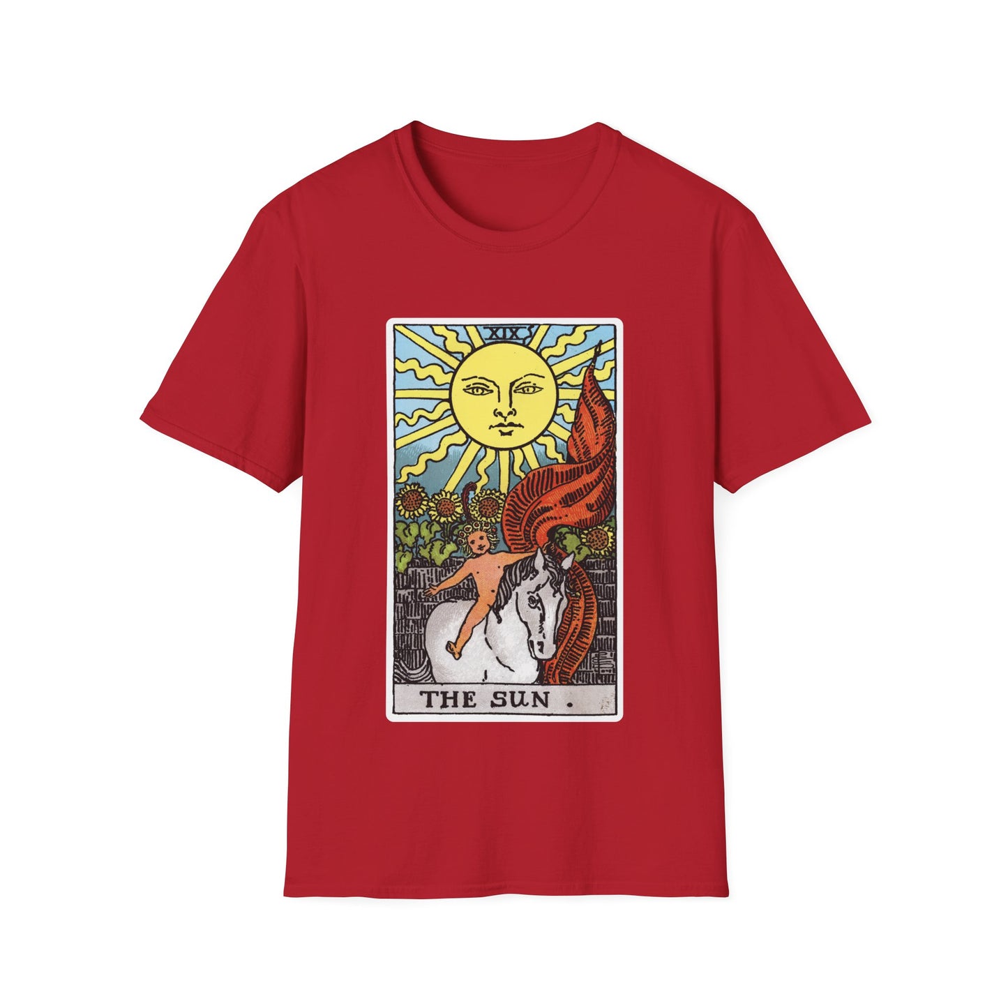 Das Sonne Tarotkarten T-Shirt