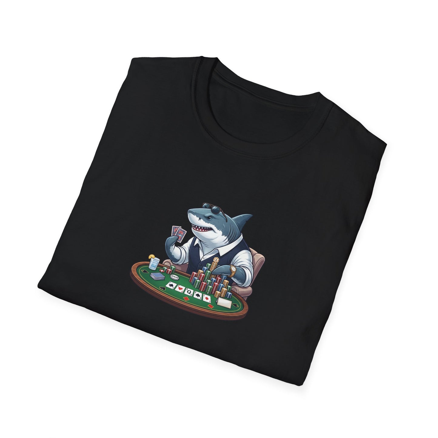 Shark Poker T-Shirt