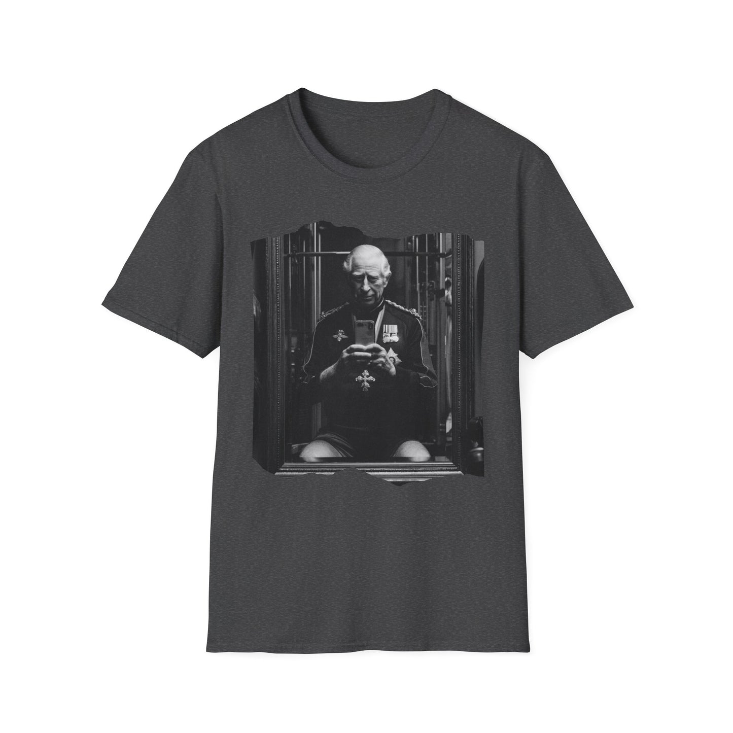 King Charles Mirror Selfie T-Shirt