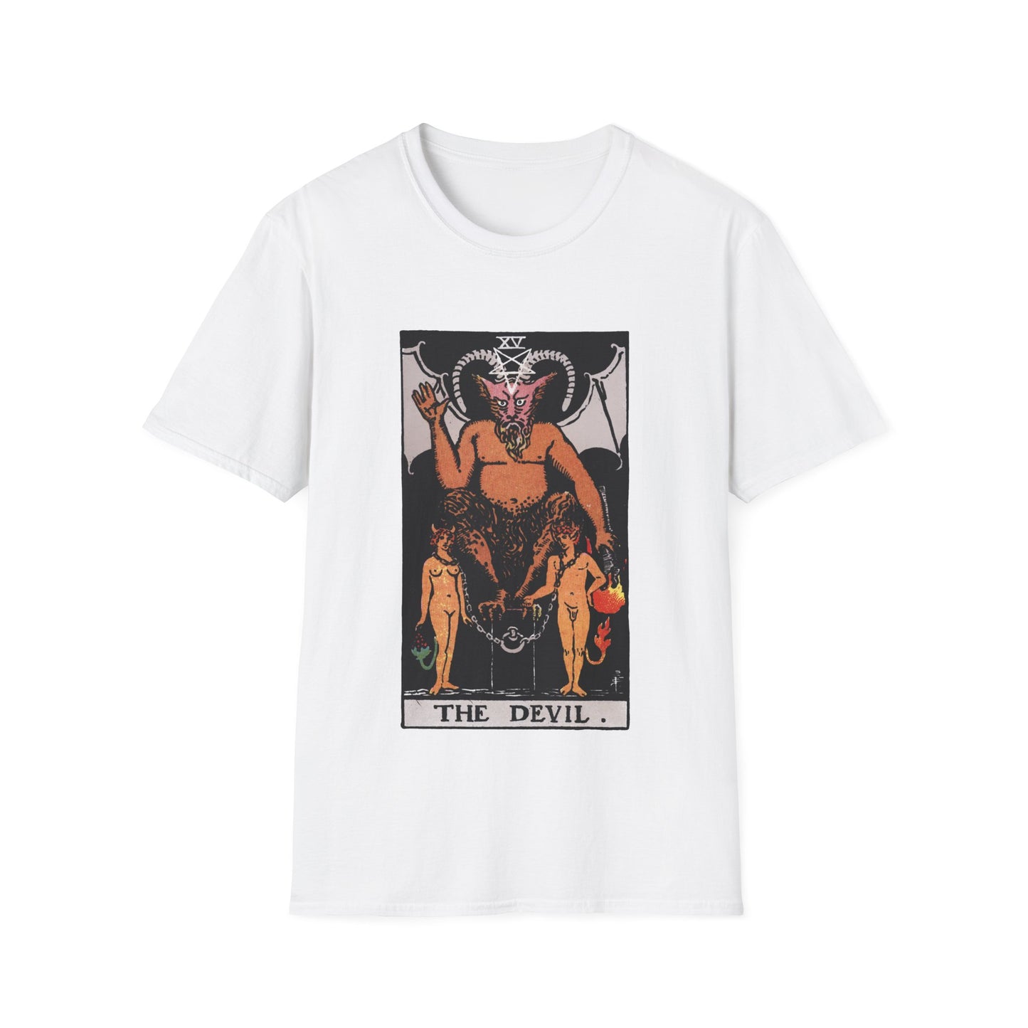 Teufel Tarotkarte T-Shirt