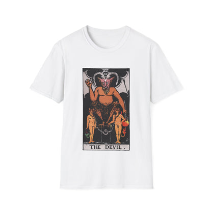 Teufel Tarotkarte T-Shirt