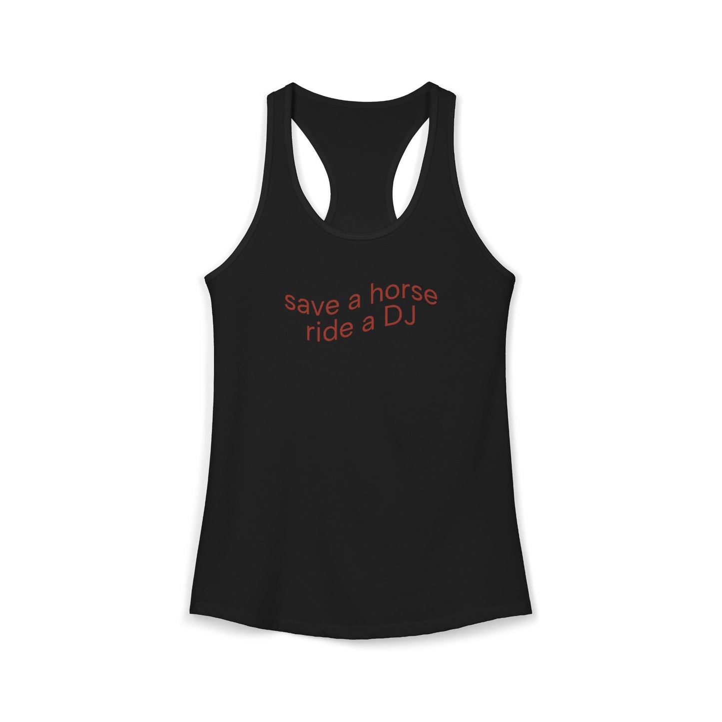 Save a Horse Ride a DJ Y2K Tank
