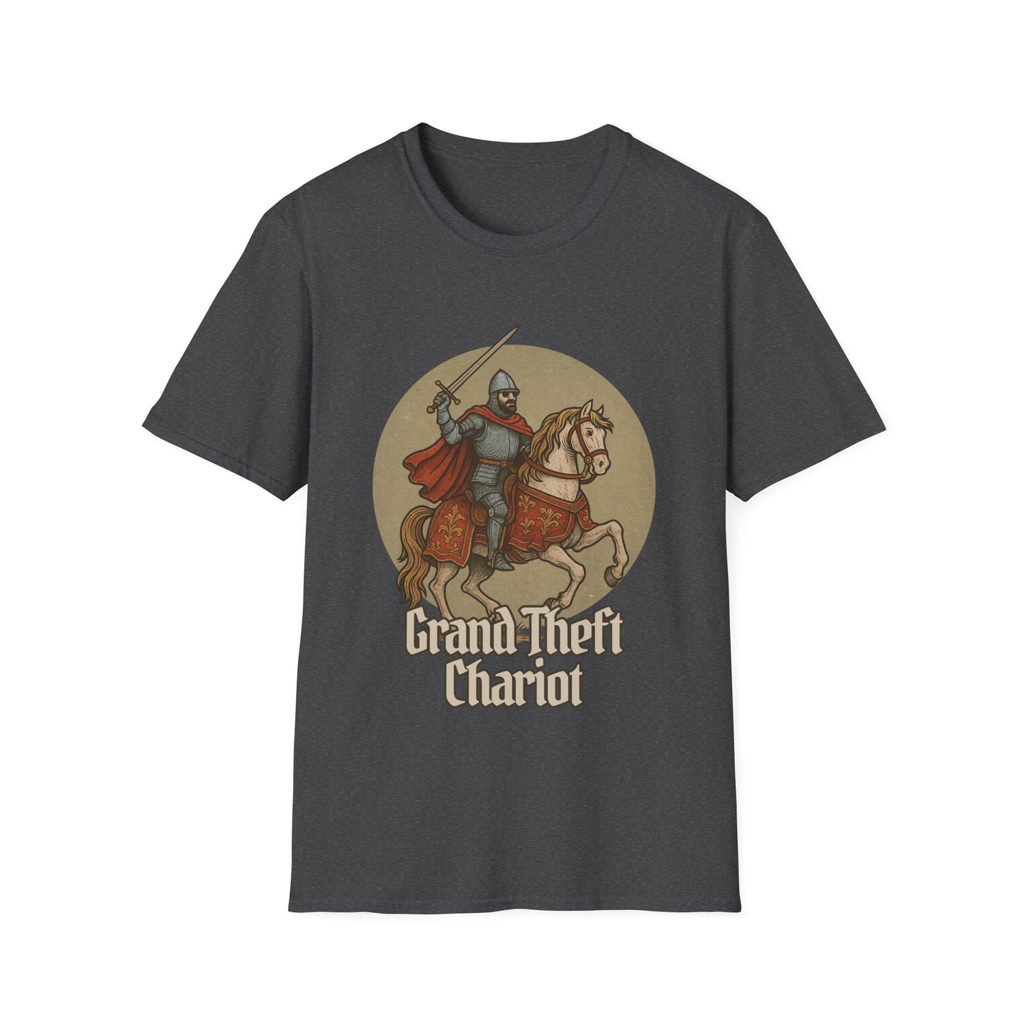 Grand Theft Chariot Medieval Graphic T-Shirt