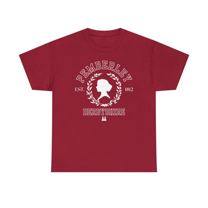 Pride and Prejudice Pemberley Varsity T-Shirt