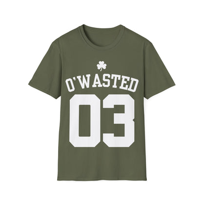 Camiseta de Jersey del Día de San Patricio O'Wasted