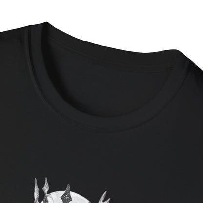Gothic Chrome King Illustration T-Shirt