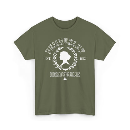 Pride and Prejudice Pemberley Varsity T-Shirt