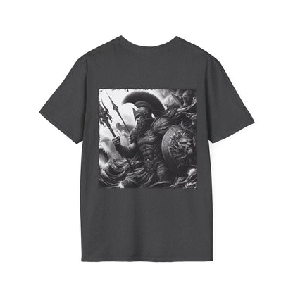 Greek Aries Warrior Graphic T-Shirt