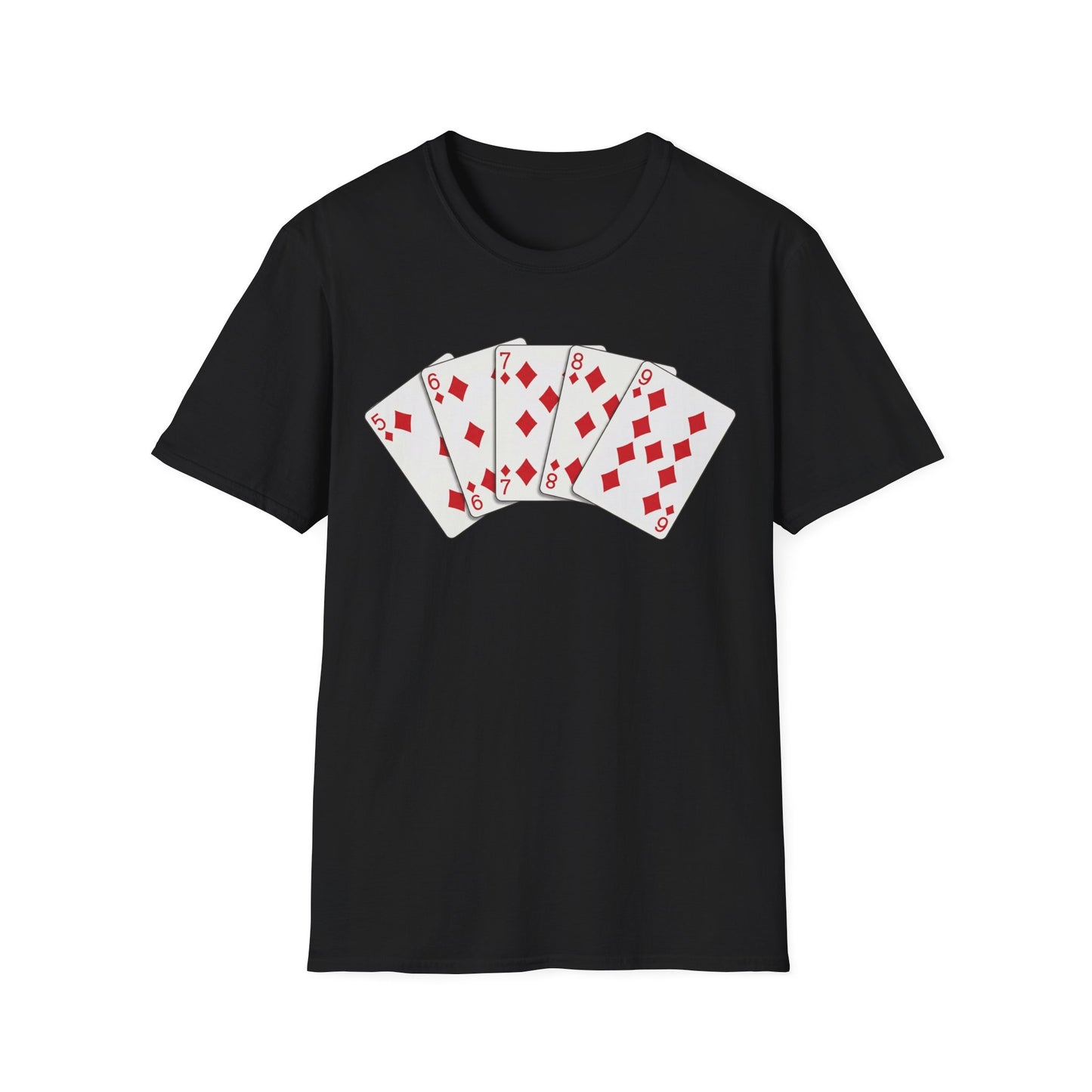 Straight Flush Cards T-Shirt