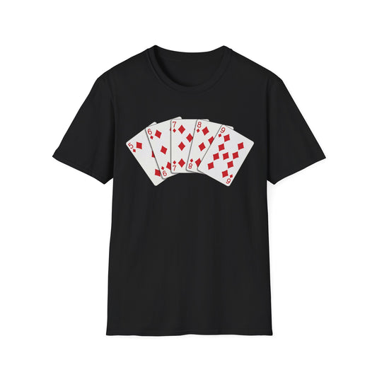 Straight Flush Cards T-Shirt