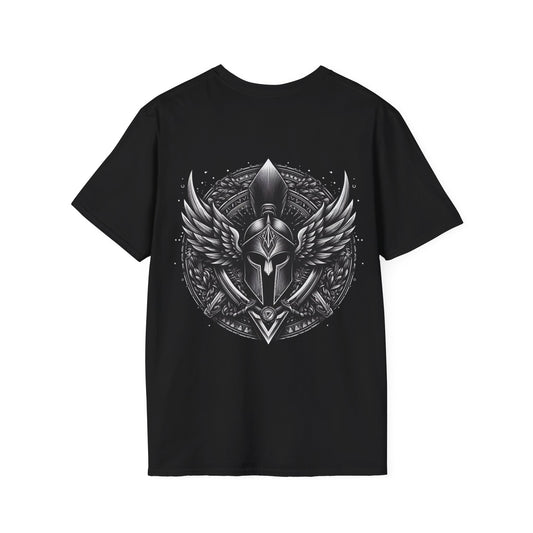 Greek Spartan Symbol Graphic T-Shirt