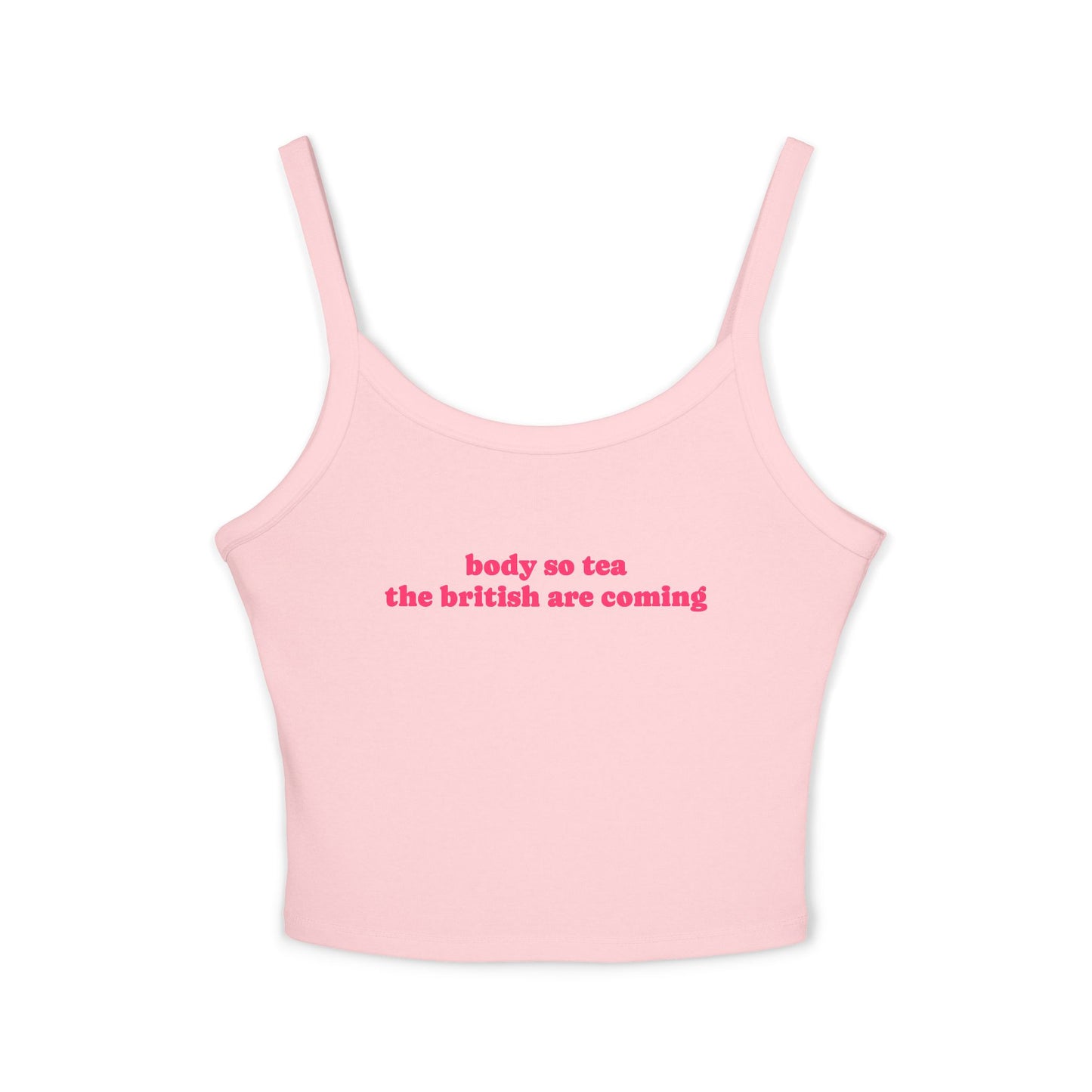 "Body So Tea The British Are Coming" Tanktop