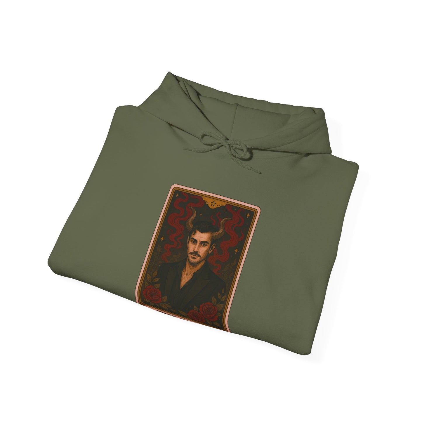 Mock Tarot Card "The Devil" (It's just a man...) Hoodie