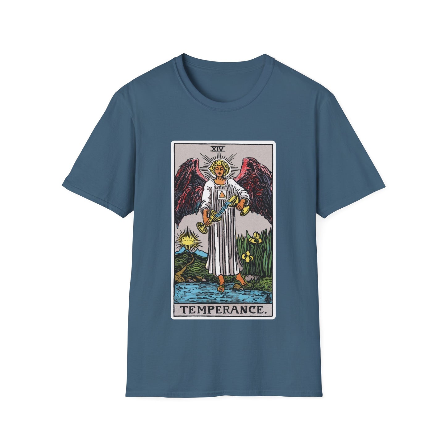 Mäßigkeit Tarotkarten T-Shirt