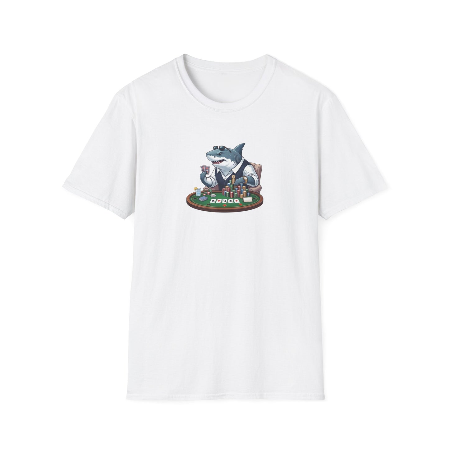 Shark Poker T-Shirt