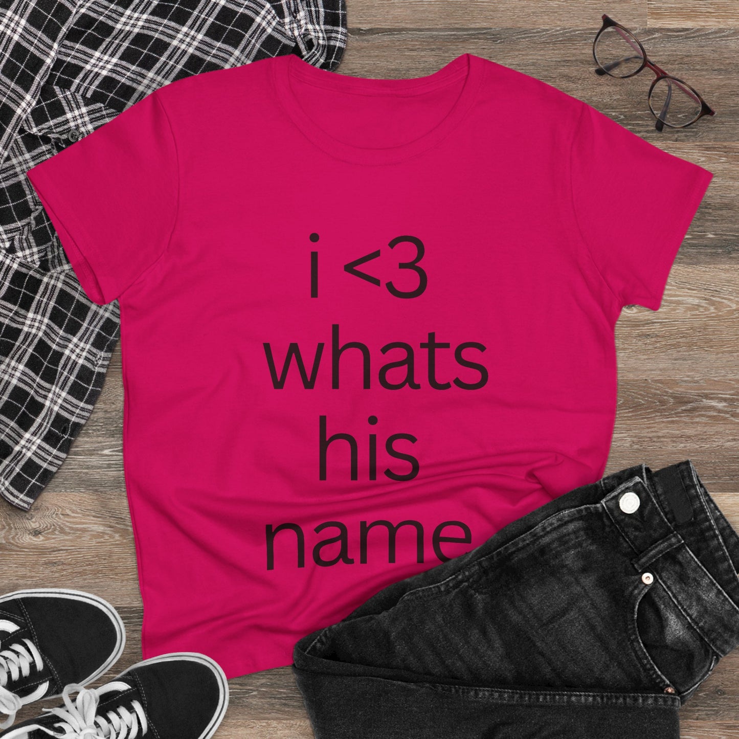 "I <3 What's His Name" Graphic Shirt