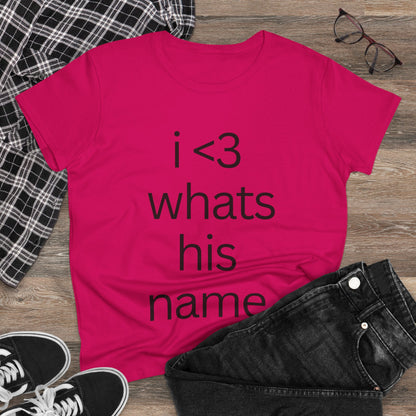 "I <3 What's His Name" Graphic Shirt