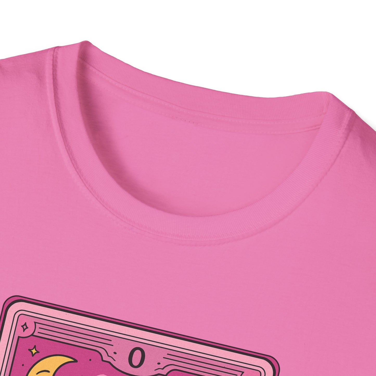 "The Zero of Fucks" Cartoon Tarot Card T-Shirt