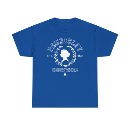 Pride and Prejudice Pemberley Varsity T-Shirt