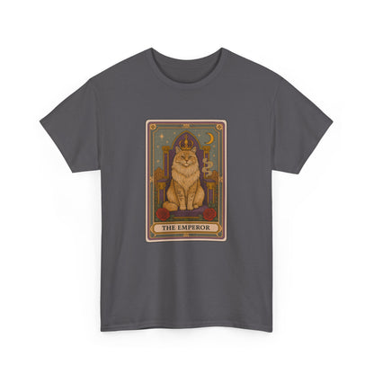 Mock Tarot Cards "The Emperor" Cat Unisex T-Shirt